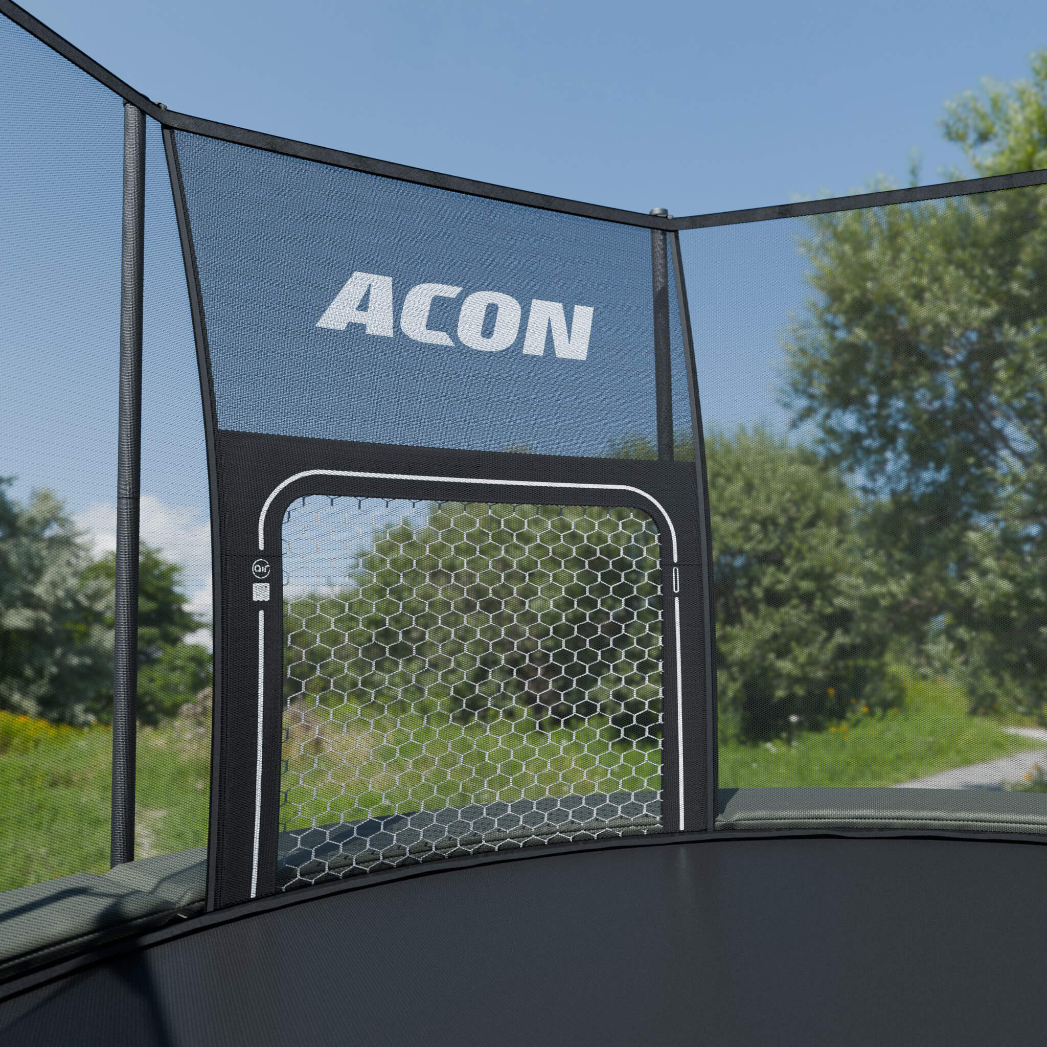 ACON Air Soccer Goal for ACON Air Round Trampolines - Image 3