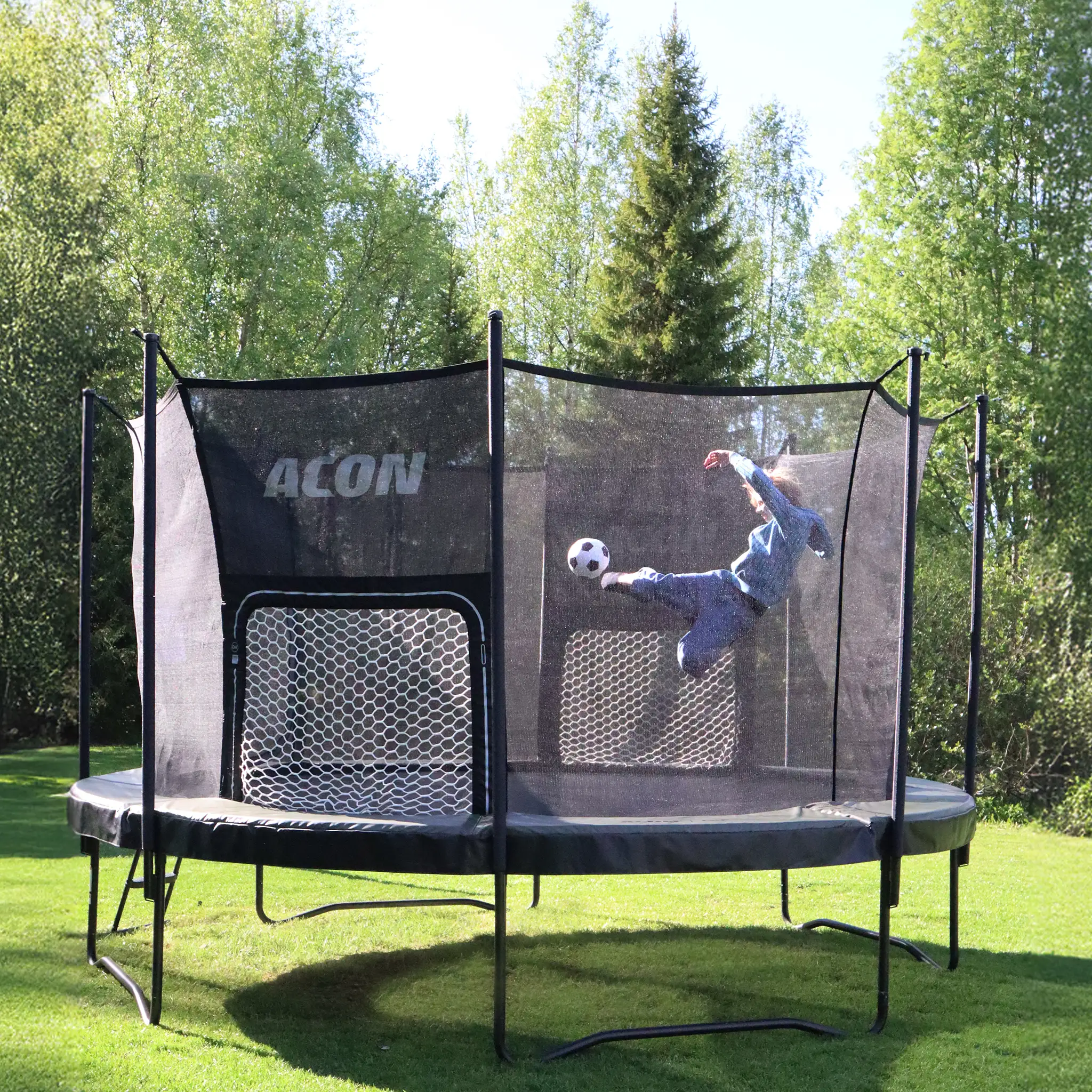 ACON Air Soccer Goal for ACON Air Round Trampolines - Image 4