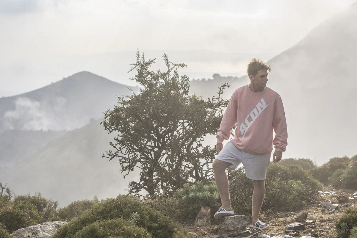 ACON Sweatshirt Pink - Image 4