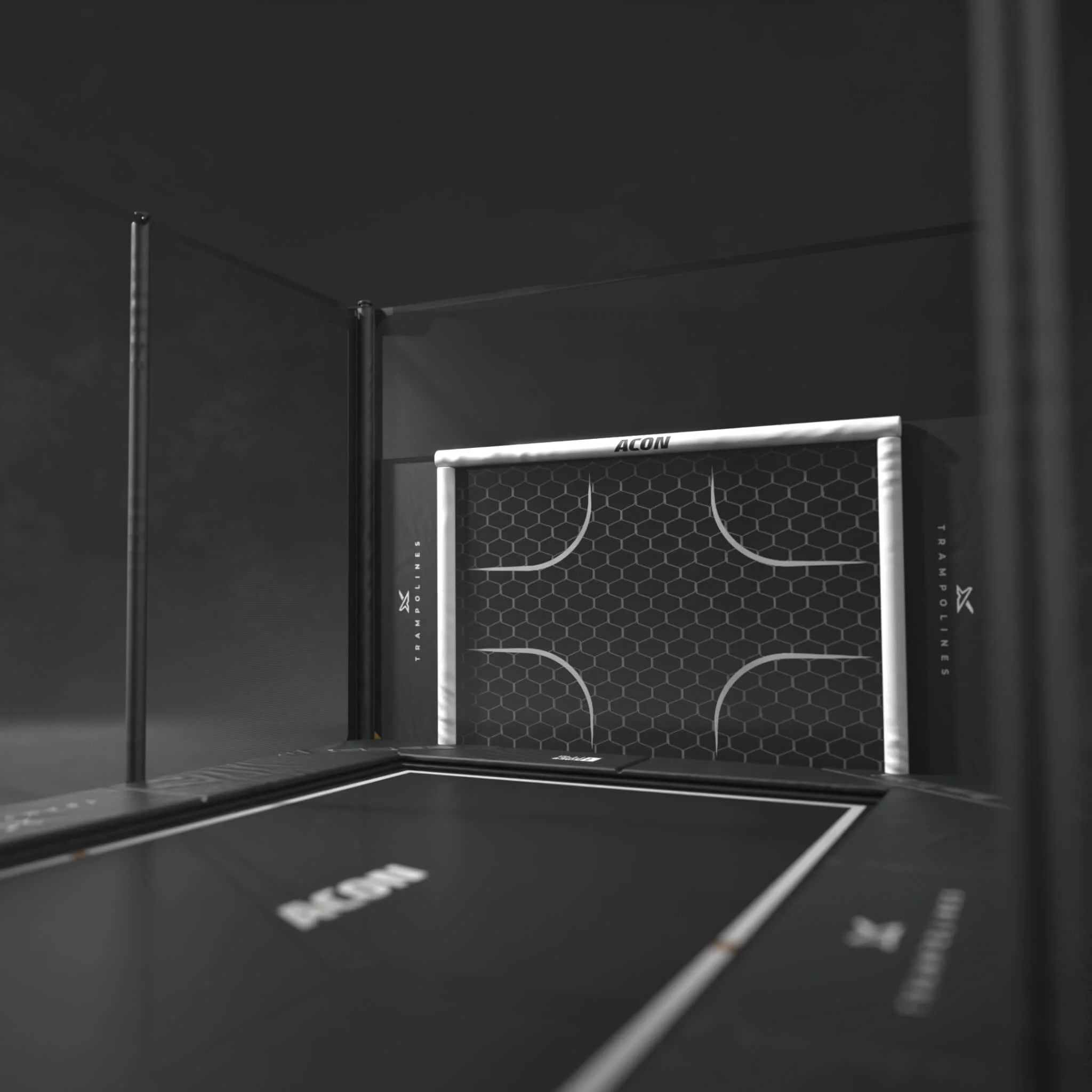 ACON X Soccer Goal Panel for Rectangular Trampoline - Image 4