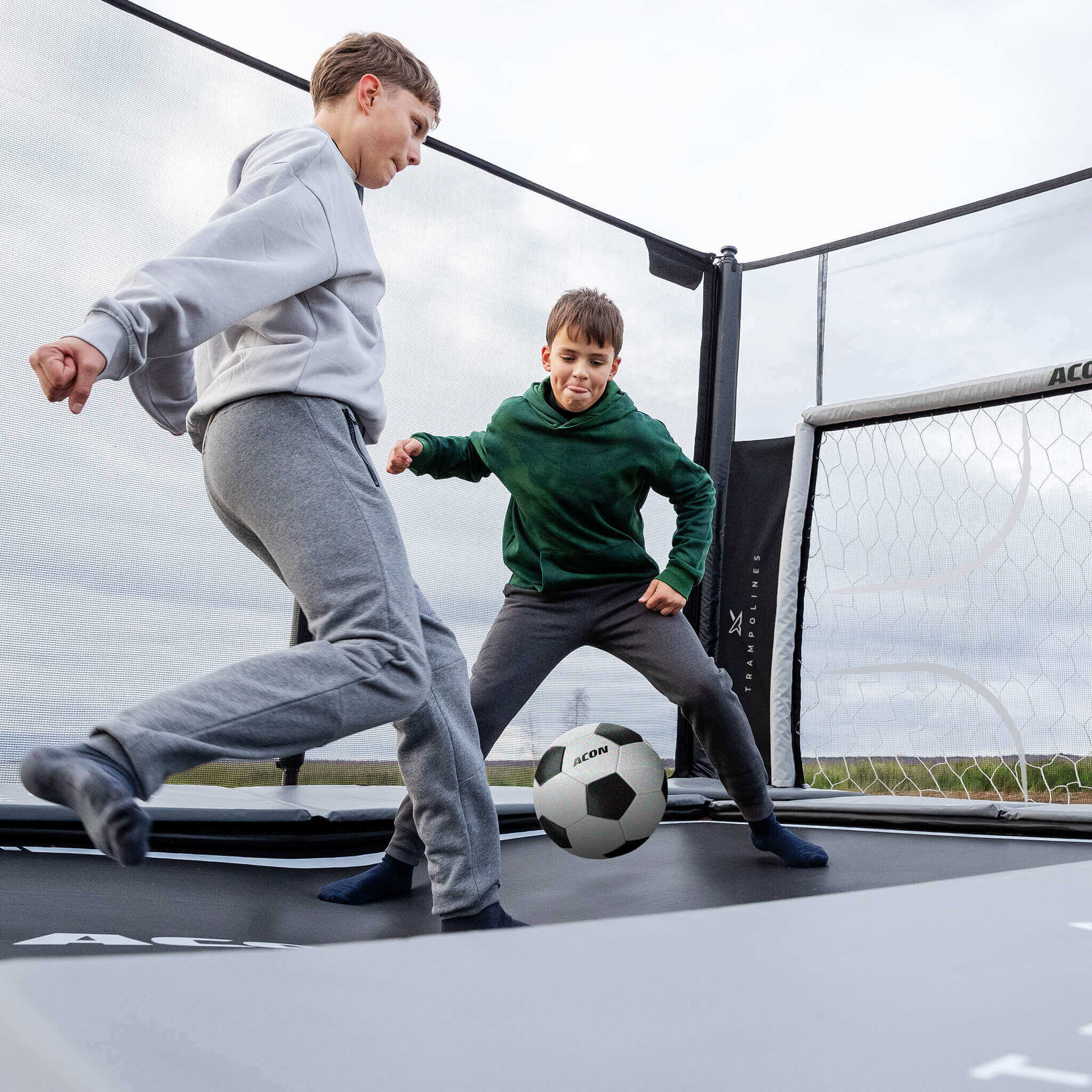 ACON X Soccer Goal Panel for Rectangular Trampoline - Image 5